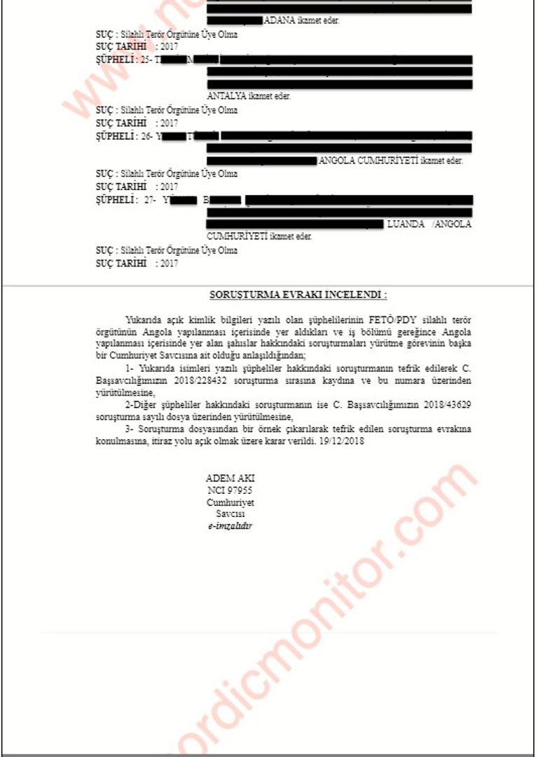 السفارة التركية في أنجولا