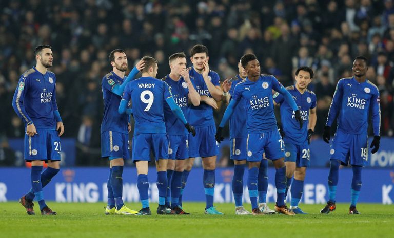 فريق ليستر سيتي الإنجليزي فريق ليفربول