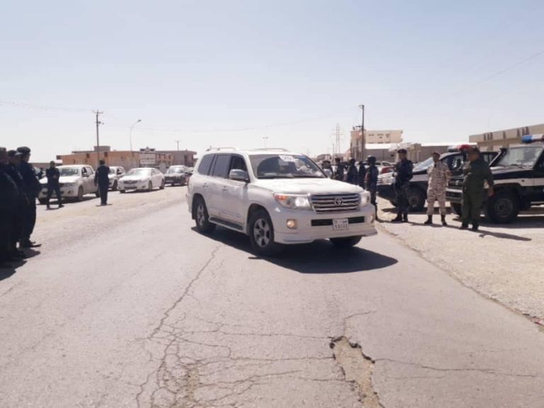 جانب من وصول الوفود المشاركة في جلسة حلف اليمين (سفير الاتحاد الأوروبي)