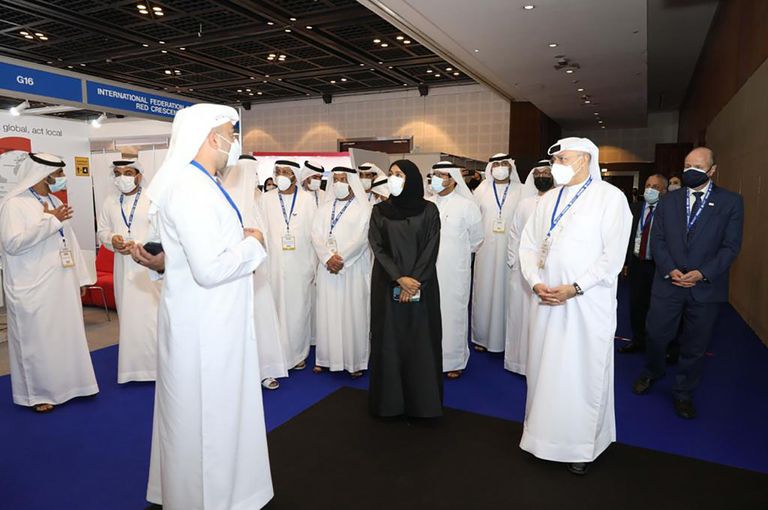 جانب من فعاليات مؤتمر ديهاد في دبي