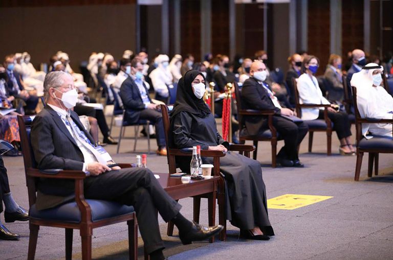 جانب من فعاليات مؤتمر ديهاد في دبي