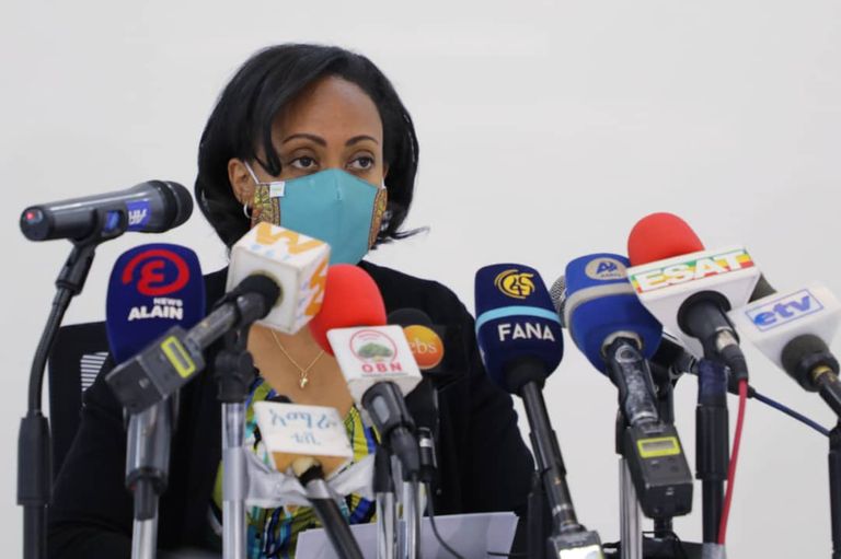 وزيرة الصحة الإثيوبية ليا تاديسي وزيرة الصحة الإثيوبية