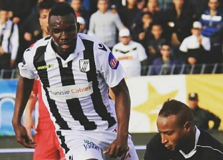 كينجسلاي أودوه مواجهة من الدوري التونسي