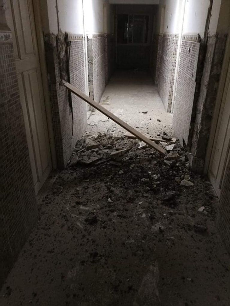 جانب من الخسائر المادية جراء زلزال محافظة بجاية الجزائرية جانب من الخسائر المادية جراء زلزال محافظة بجاية الجزائرية