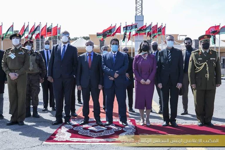 الرئيس التونسي قيس سعيد يغادر ليبيا 