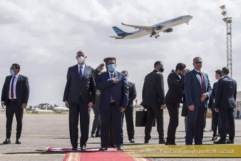 الرئيس التونسي قيس سعيد يغادر ليبيا 