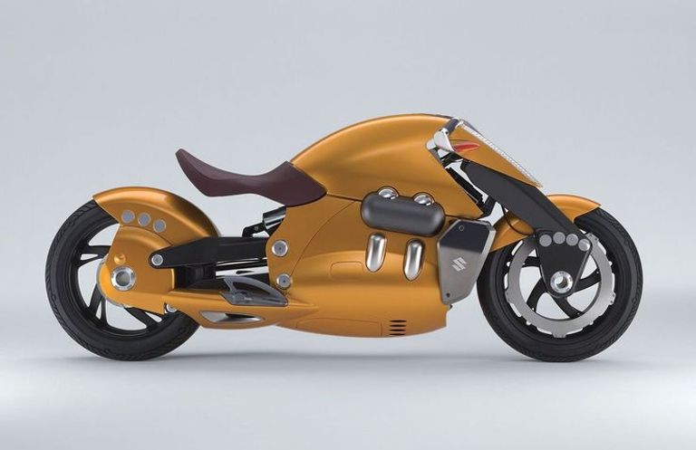 دراجة Suzuki Crosscage دراجة Falcorustyco