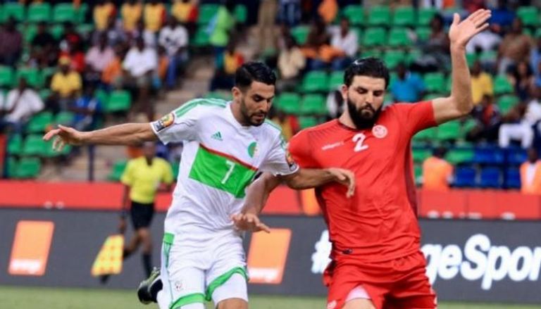 مباراة سابقة بين تونس والجزائر