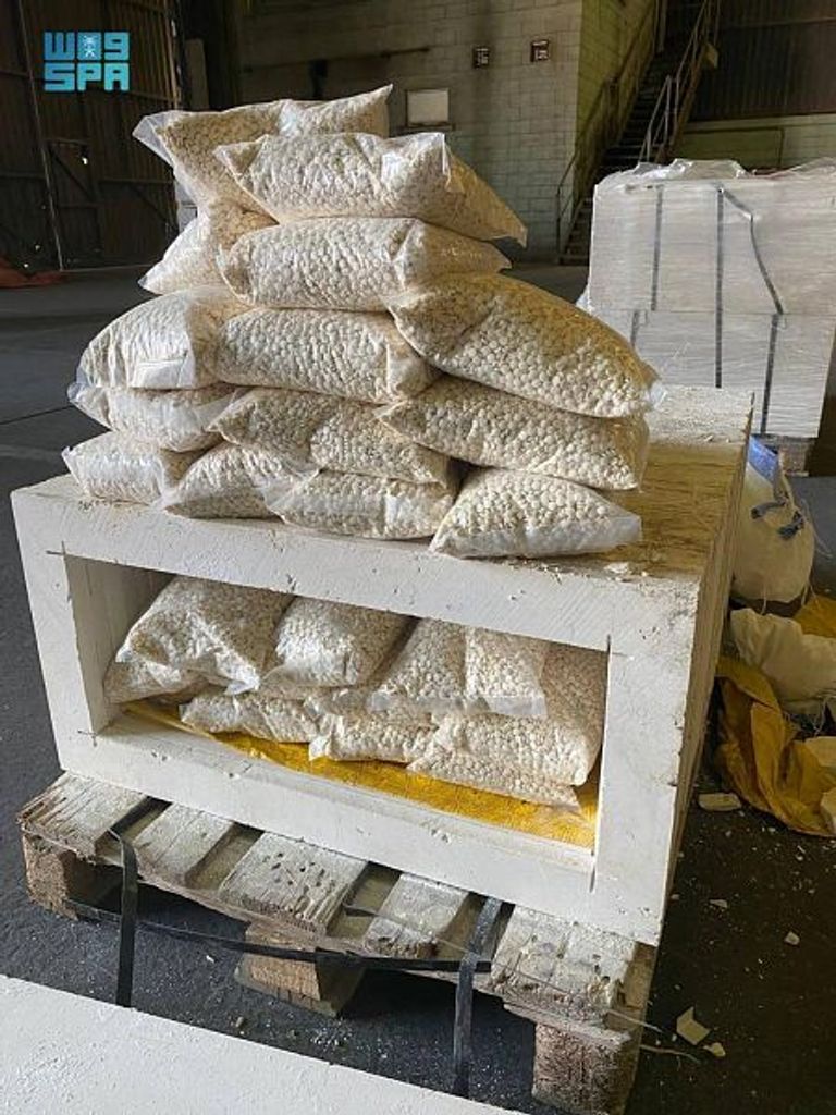 المخدرات المضبوطة كانت مخبأة في شحنة رخام