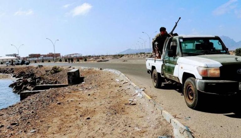 دورية أمنية لقوات الحزام الأمني اليمني