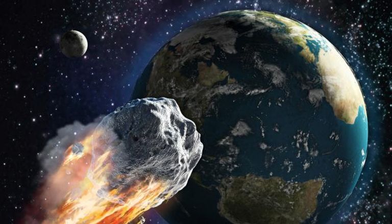 قطر الكويكب يبلغ عدة مئات من الأمتار