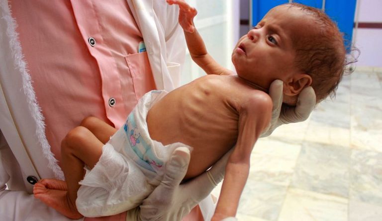 جانب من المؤتمر الصحفي لوكيل الأمين العام للأمم المتحدة ناتاليا كانيم