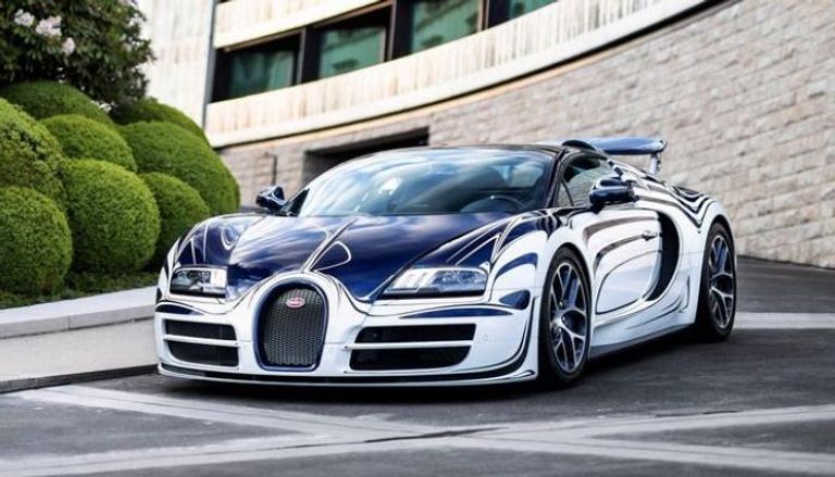 طراز Bugatti Veyron L'Or Blanc