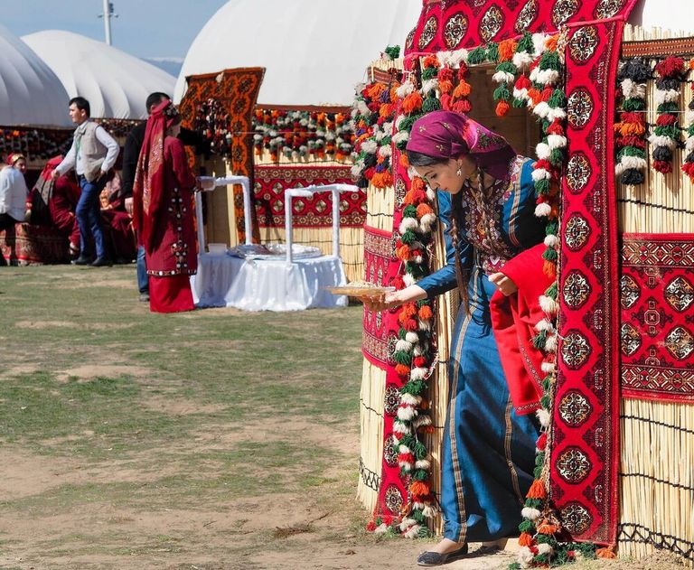 جانب من احتفالات عيد نوروز