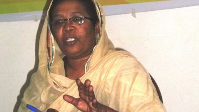 الصحفية السودانية مديحة عبدالله