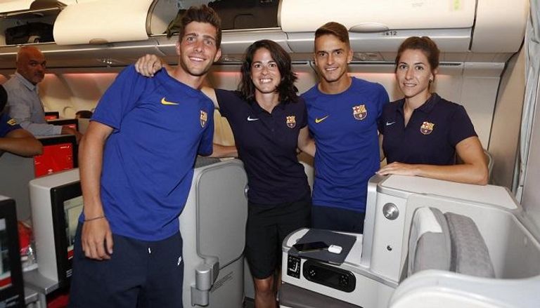 فريقا برشلونة للرجال والسيدات