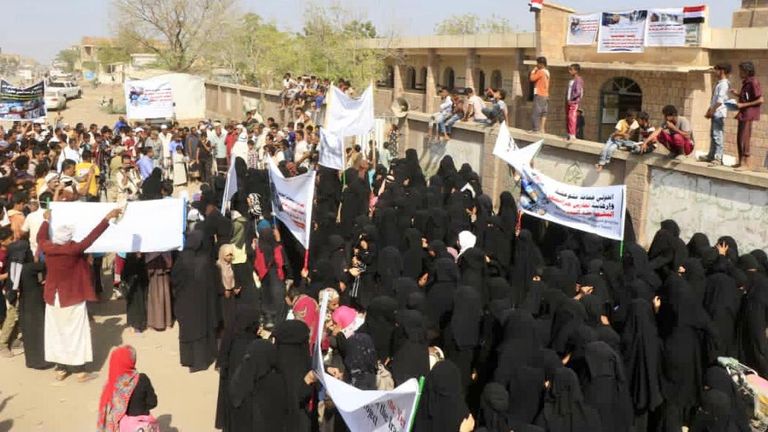 انتفاضة يمنية ضد جرائم الحوثي