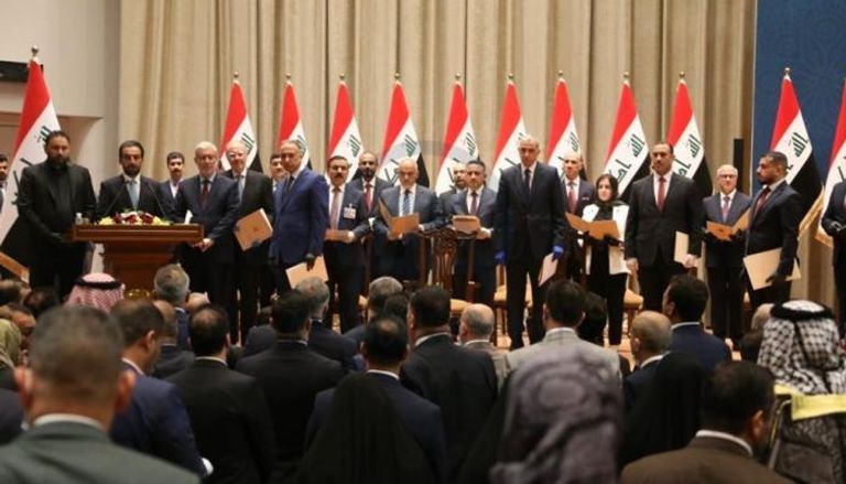 البرلمان العراقي خلال جلسة منح الثقة لحكومة الكاظمي - أرشيفية