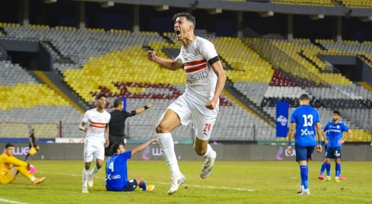 أحمد فتوح لاعب الزمالك حسام البدري مدرب منتخب مصر
