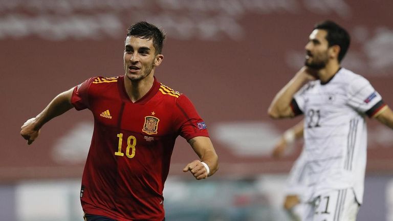 إسبانيا ضد ألمانيا في دوري الأمم الأوروبية