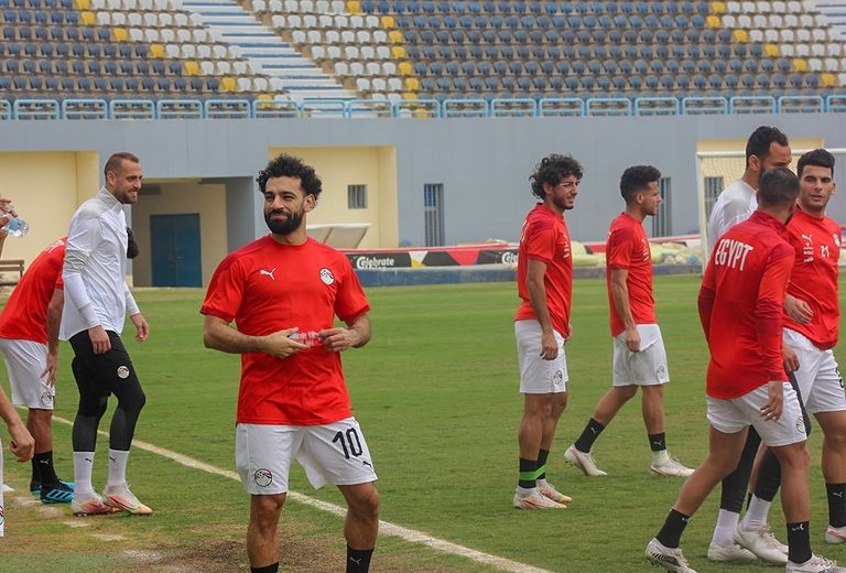 محمد صلاح لاعب منتخب مصر