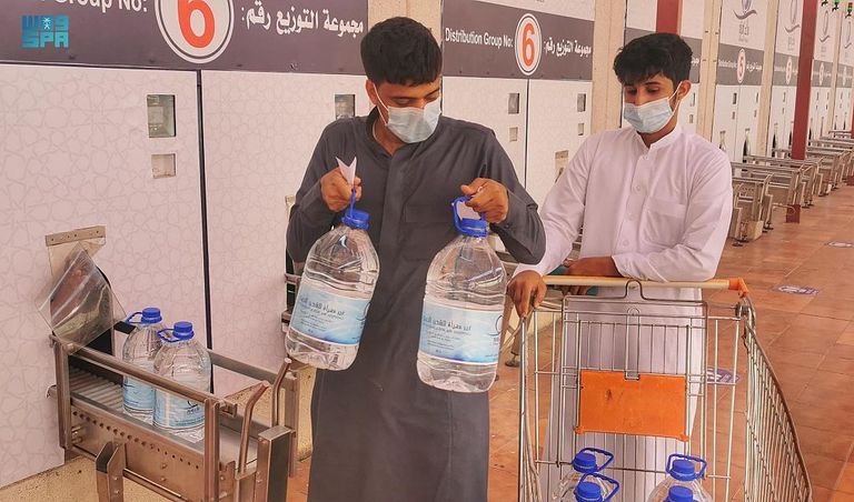 مشروع الملك عبدالله بن عبدالعزيز لسقيا زمزم