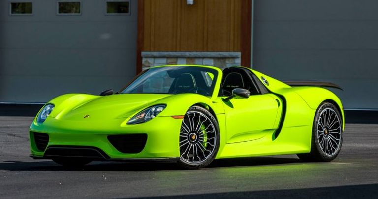 بورش Porsche 918 Spyder بوجاتي Bugatti Chiron