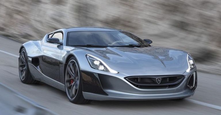 ريماك Rimac Concept One  بوجاتي Bugatti Chiron