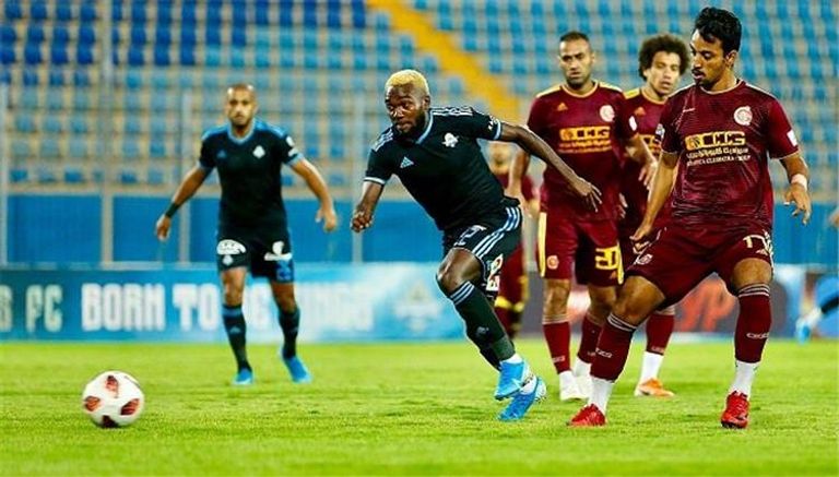 عبده لومالا لاعب بيراميدز فريق بيراميدز المصري