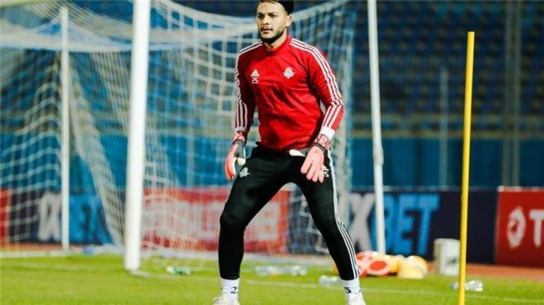 أحمد دعدور حارس بيراميدز فريق بيراميدز المصري