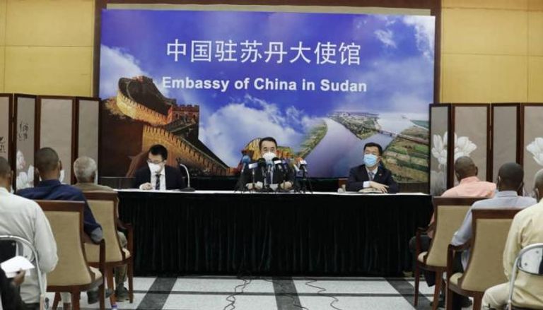 مؤتمر صحفي للسفير الصيني في السودان