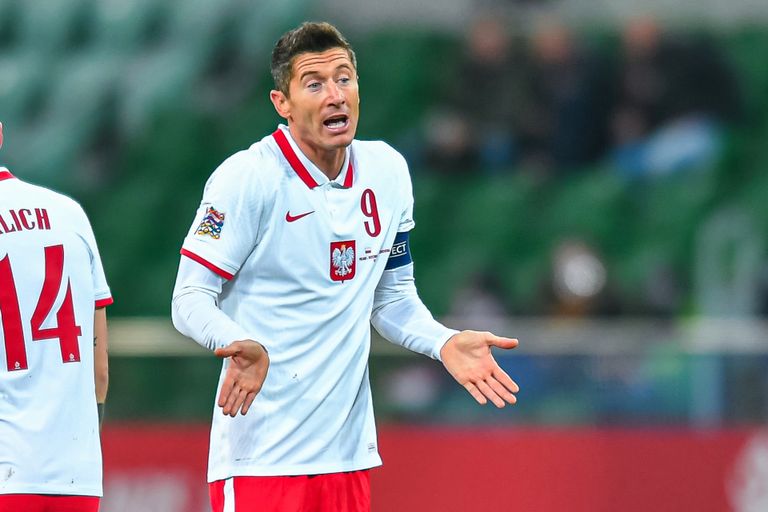 روبرت ليفاندوفسكي صلاح ورونالدو وميسي وليفا