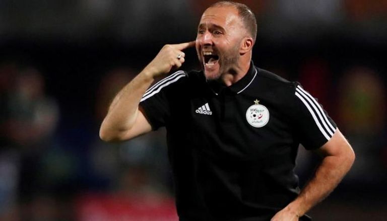 جمال بلماضي مدرب منتخب الجزائر