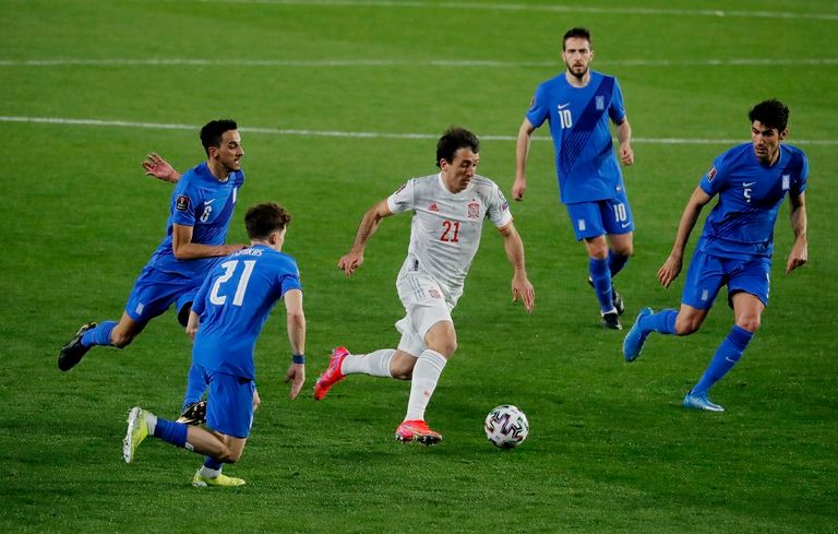 إسبانيا ضد اليونان زلاتان إبراهيموفيتش