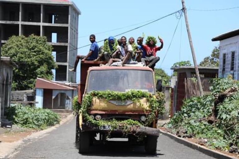 احتفالات منتخب جزر القمر