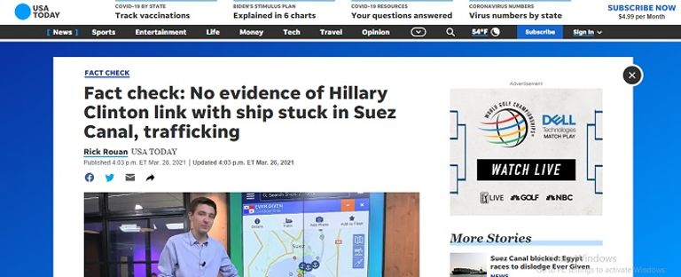 المرشحة السابقة للرئاسة الأمريكية هيلاري كلينتون