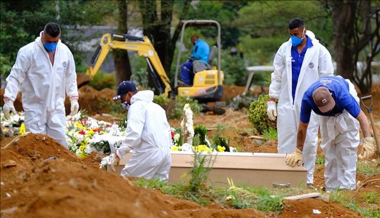 ارتفاع وفيات كورونا في البرازيل