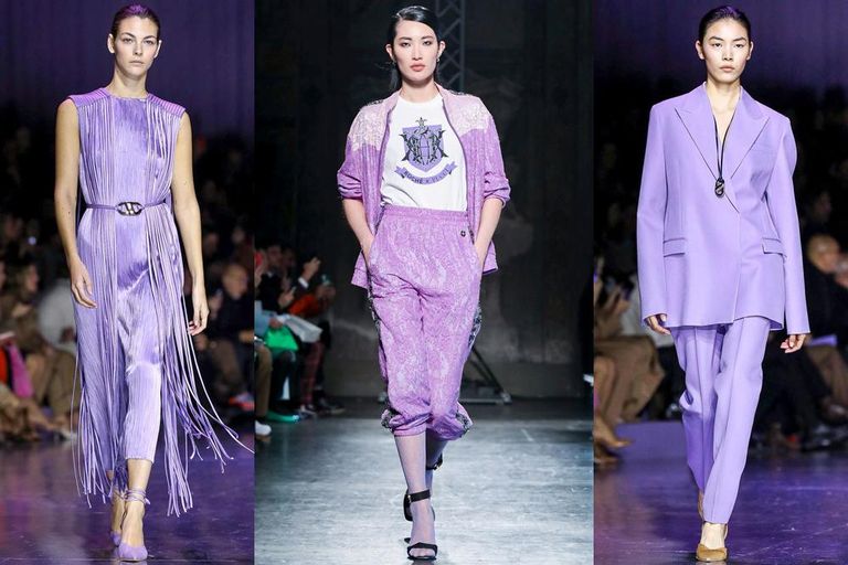 البنفسجي يمتاز بتنوع إمكانيات التنسيق