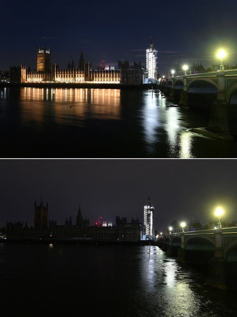 بوينس آيرس تطفئ أنوارها احتفاء بساعة الأرض