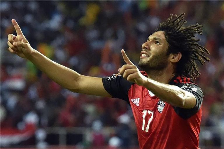 محمد النني لاعب منتخب مصر