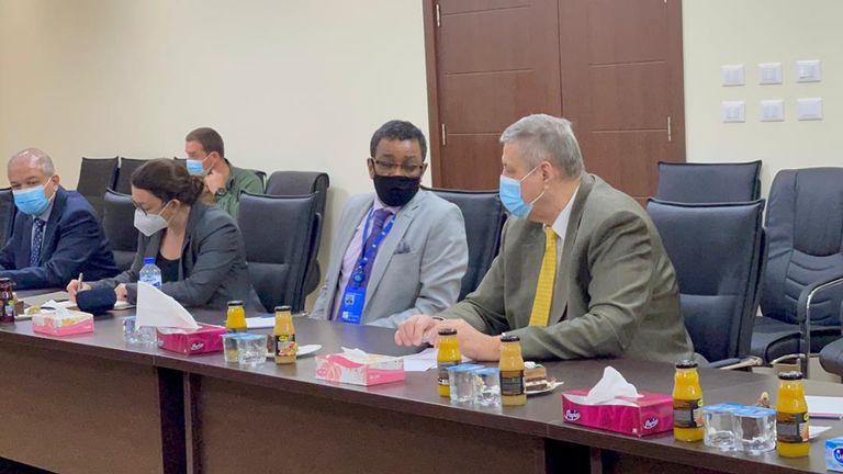 المبعوث الأممي إلى ليبيا يان كوبيش وعميد مصراتة 