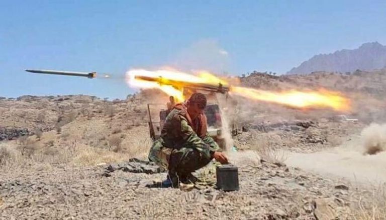 مدفعية للجيش اليمني في تعز
