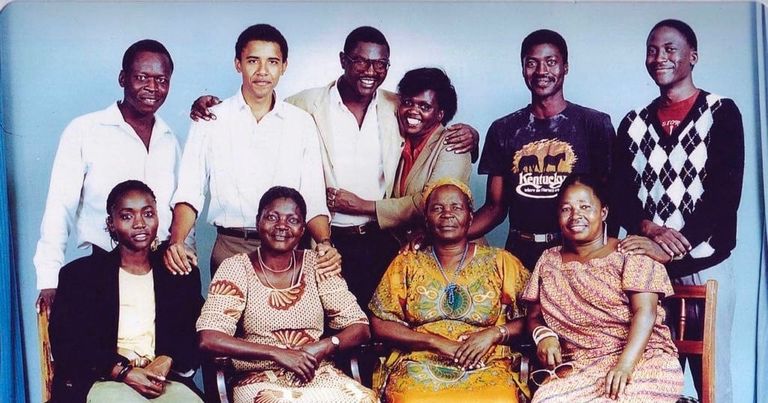 أوباما مع جدته 