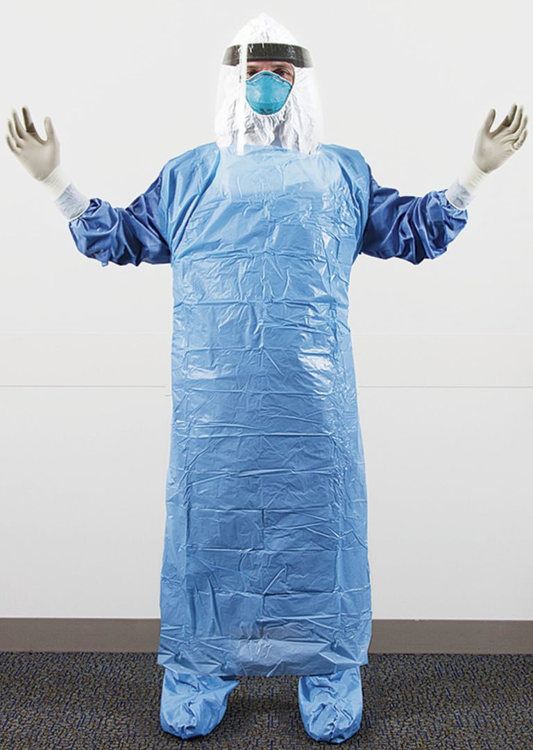 قناع وجه ملقى على الأرض مهددا بنقل فيروس كورونا