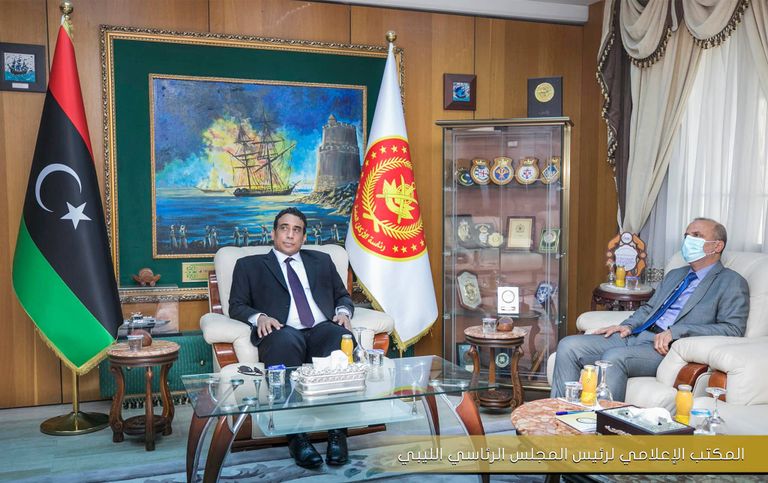 المنفي يعقد اجتماعه الأول بصفته القائد الأعلى للجيش الليبي