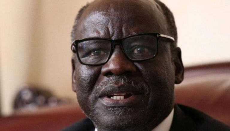لام إكول أجاوين رئيس الحركة الديمقراطية المعارضة بجنوب السودان