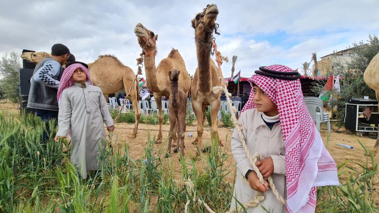 أجواء تراثية في فعالية إحياء يوم الأرض بغزة