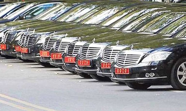 موكب سيارات أردوغان