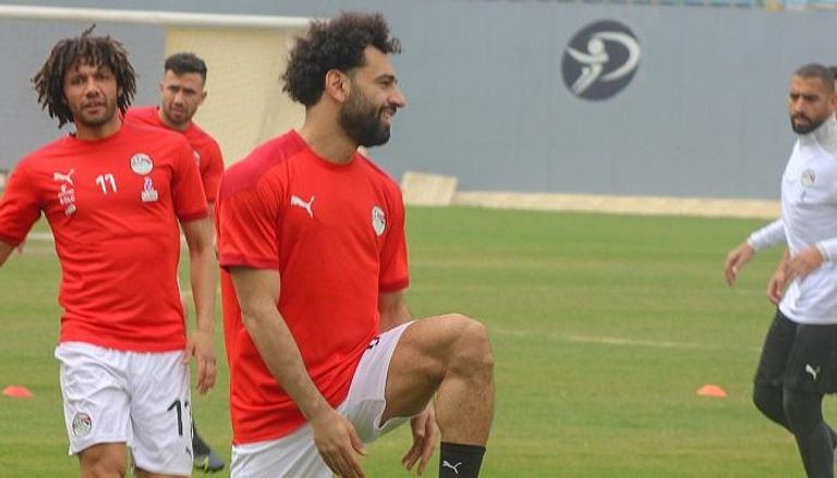 محمد صلاح نجم منتخب مصر