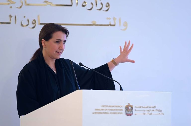 جانب من فعاليات اليوم الرابع لملتقى السفراء وممثلي البعثات التمثيلية لدولة الإمارات في الخارج الشيخ نهيان بن مبارك آل نهيان وزير التسامح والتعايش الإماراتي